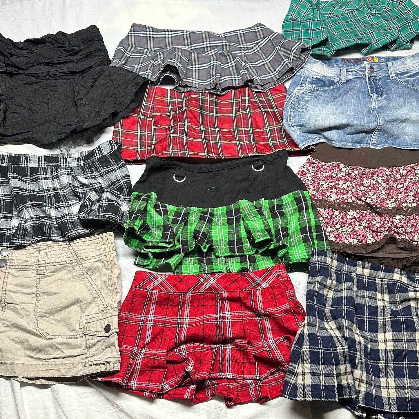Y2K MINI SKIRTS (A/B GRADE) 10PC
